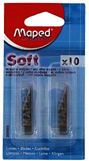 Maped Scalpel Soft blades. 10 pcs - Cortador de papel