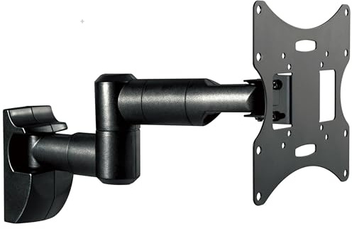 RICOO TV Wandhalterung Schwenkbar Fernseher Halterung Schwenkarm für 32-55 Zoll Fernsehhalterung für Wand S2822 Wand-Halter Neigbar Flach OLED Curved Fernseh-Arm bis 30 Kg & VESA 200 x 200 mm