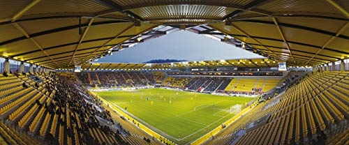 Aachen Stadion Panorama – Poster 120 x 50 cm – hochwertiger FineArtPrint
