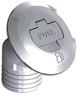 Osculati Tappo ottone cromato inclinato a filo Water 38 mm