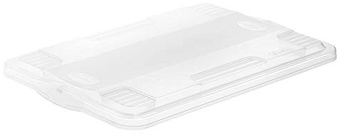 Rotho Agilo Deckel zu Aufbwahrungsbox Agilo A3, Kunststoff (PP) BPA-frei, transparent, A3 (60,0 x 39,5 x 4,0 cm)