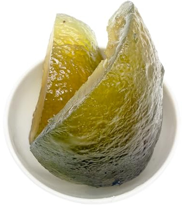 1001 Frucht - Zitronat am Stück, 250g, Neue Ernte 2025, Aromatische Zitronenschalen der Zitronatzitrone halbe Scheiben, Fruchtige Kandierte Früchte aus Italien als Backzutat oder gesunde Nascherei