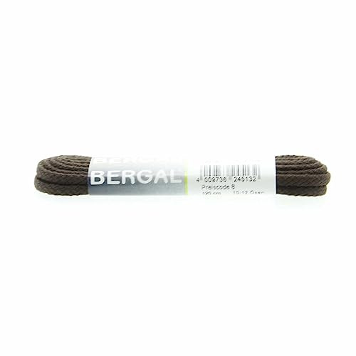1 Paar Bergal Schnürsenkel dunkelbraun - rund - Kordel - Ø 3,0 mm (120 cm)