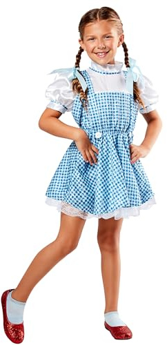 Rubies Child's Wizard of Oz Dorothy Sequin Costume, Medium for Themed Parties and Halloween