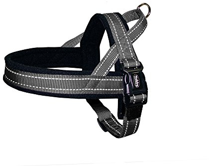Nobby Norwegergeschirr CLASSIC REFLECT SOFT, grau XXL: L: 75-98 cm + 62 cm, B: 25 mm, 1 Stück