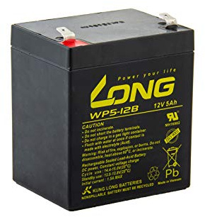 Long Blei-Säure Akku 12V 5Ah F2 (WP5-12)