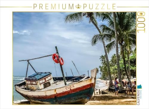 CALVENDO Puzzle Praia do Forte - Costa DOS Coqueiros | 1000 Teile Lege-Größe 64 x 48 cm Foto-Puzzle für glückliche Stunden