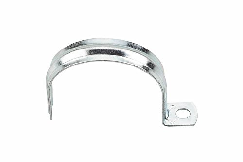 Index Fixing Systems ABPI025 Befestigungsschelle Verzinkt Halb mit Einem Befestigungsloch, 25 mm (100 Stück)