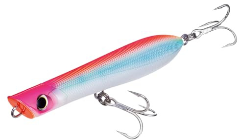 Yo-Zuri 6 150mm Surface Cruiser Pencil Popper Striper Lure R1172-CPYP Rosa Hartstahl Nadelspitze 1 Stk.