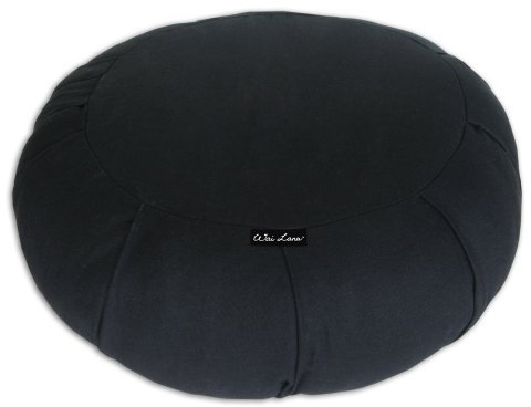 WAI LANA Zafu Meditationskissen, schwarz