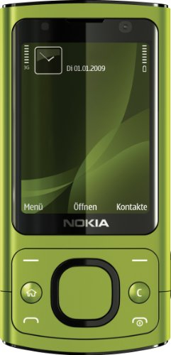 Nokia 6700 Slide (UMTS, GPRS, Bluetooth, Fotocamera da 5 MP, Lettore musicale), colore: Lime [Importato da Germania]