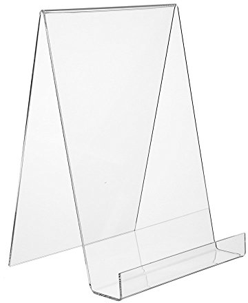 DIN A4 Buchstütze/Buchständer/Warenstütze/Warenträger aus Acryl