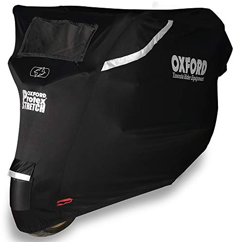 OXFORD CV160 protex premium stretch fit, interior motorcycle cover, black, S
