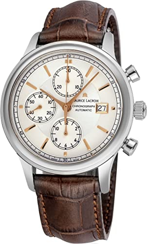 MAURICE LACROIX Schweizer Automatikchronograph Les Classiques LC6158-SS001-130-1