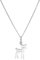 jewellerybox Sterlingsilber Bambi Anhänger an 45,7cm + 5cm (18 + 2 Inches) Kette