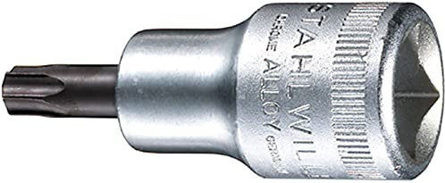 STAHLWILLE Nr. 54TX Schraubendrehereinsatz 1/2 (12,5 mm) TORX T60 L.58 mm