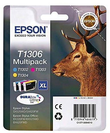 Epson T1306 Original Multipack Ink