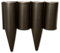 Beeteinfassung - Beetabtrennung - Palisade - 2,5 m lang - Farbe braun