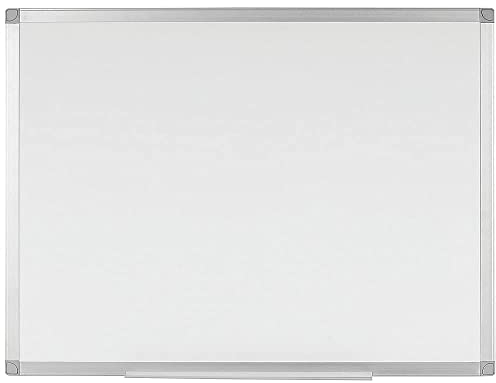 Q-Connect Pizarra Blanca Melamina Marco De Aluminio 120 x 90 Cm