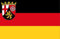 Autoaufkleber Fahne Rheinland Pfalz Flagge Aufkleber