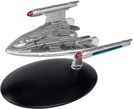 Eaglemoss Publications Star Trek Starships Warp Delta Die-Cast Vehicle with Collector Magazine #82