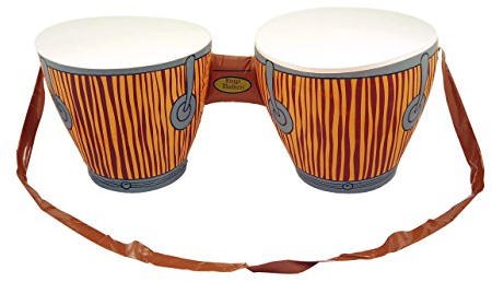 Aufblasbar Bongo Schlagzeug Afrikanische Tropischen Strand Party Kostüm Hawaiisch Luau
