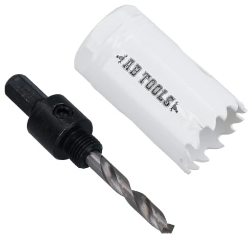 29mm HSS Hole Saw Holesaw Bi-Metal Blade Cutter Drill and Drill Adaptor Arbor