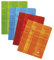 Clairefontaine 363C - Heft 16,5x21 cm, 36 Blatt 90g, liniert mit Rand, farbig sortiert, 1 Stück
