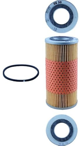 MAHLE OX 50D Oil Filter - Oil Filter with Gasket / Gasket Set