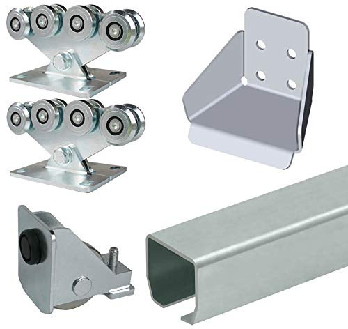 BAUER - 4,2m Schiebetorset freitragend, Basic KIT 100