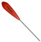 FTM Bombarde Floating Fluo red - Bombarda zum Forellenangeln, Sbirolino zum Angeln auf Forellen, Sbirulino für Forelle, Bombarden, Gewicht:18g