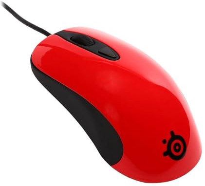 SteelSeries Kinzu V3 Optical Gaming Mouse rot, USB (62313) (5707119025065)