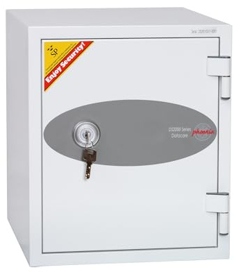 Phoenix Safe Company DS2001K Data Care Datenschutztresor mit Schlüsselschloss (Klein)