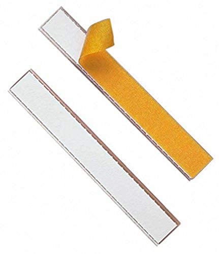 Durable Beschriftungsfenster Labelfix, selbstklebend, für Etiketten 200 x 20 mm, transparent, Packung à 10 Stück, 802019