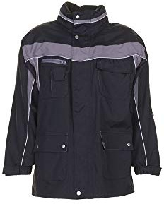 Planam Herren Plaline Allwetterjacke Allwetterjacke Plaline Größe L in marine/zink (1er Pack)