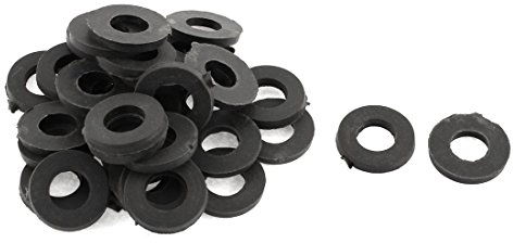 sourcing map 35 Stück Gummi O Ring Unterlegscheibe Dichtung Wasserrohrdichtung 19x10x3mm