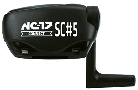 NC-17 4088 Unisex Velocomputer-set Fahrrad-sensor Dualband Geschwindigkeits undTrittfrequenzsensor,KompatibelzuAntFahrradsensor,Schwarz,EinheitsgrößeEU