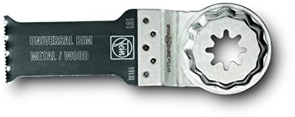 Fein E-Cut Universal-Sägeblatt 10 Stück (Aufnahme Starlock Plus, Bi-Metall mit gewellter Universalverzahnung, Maße 28x60 mm) 63502151240