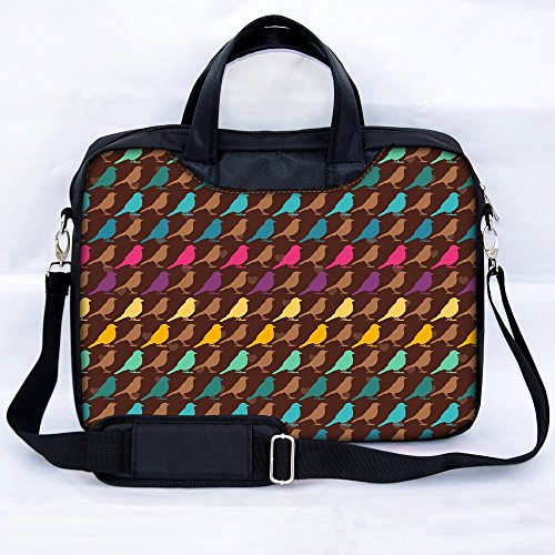 Sidorenko 17-17,3 Zoll Laptoptasche | Laptop Umhängetasche mit Zwei Innentaschen für Zubehör | Notebook-Schultertasche - Notebook-Tasche Schmutz- und Wasserabweisend