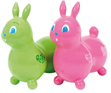ATC Handels GmbH Raffy Hüpfttier, Rody Hüpfpferd Sprungpferd Cavallo Ledraplastic Gymnic (grün)
