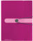 Herlitz Sammelbox A4 PP mit Rückenetikett, 1 Stück mit Design-Aufdruck, Rückenbreite 4 cm, opak beere