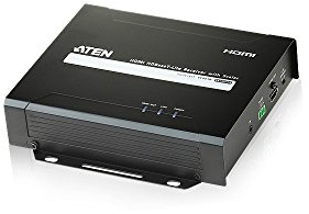 Aten VE805R 57833D HDMI HDBase T-Lite Receiver mit Scaler, 1080p schwarz