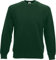 Fruit of the Loom Men's Set-In Classic Sweater, Bottle Green, Medium - B