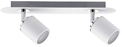 Paulmann Spotlight Tube IP44 max. 2x10W GU10 Weiß/Chrom 230V Metall
