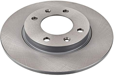 febi bilstein 17820 Brake Disc Set (2 Brake Disc) rear, full, No. of Holes 4