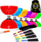 Juggle Dream Diabolo Set Cyclone Quartz II (6 Farben) – Pro Triple Kugellager, Diabolo + Aluminiumstäbe und Schnur + Flames N Games Transporttasche, Rot