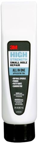 3M SHR-3-AIO High Strength Small Hole Repair All in One Applicator Tool, White, 88.7 ml (Pack of 1)