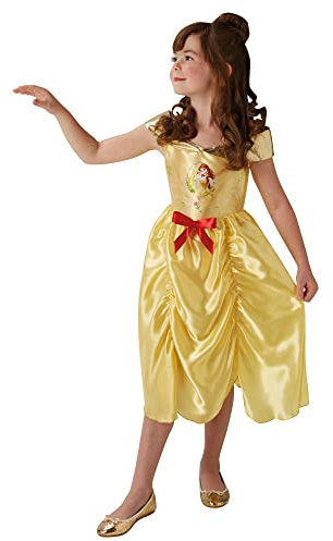 Rubie's Official Girl's Disney Princess Fairy Tale Belle Costume - Beauty and The Beast - Medium, Black, Medium Ages 5 - 6, (620540M)