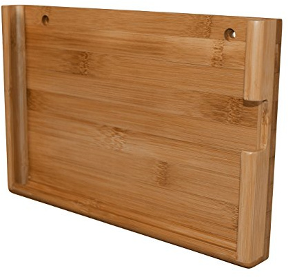 Plastimo Bambus Marine System - iPad/Touchpad Halterung - Halterung aus verleimtem Bambus Holz - für die seefeste Lagerung an Bord - 243 x 155 x 15 mm