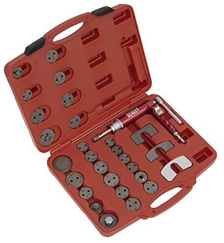 Sealey VS0286 Air Operated Brake Wind-Back Tool Kit, Multicoloured